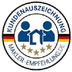 Kundenauszeichnung Makler-Empfehlung.de